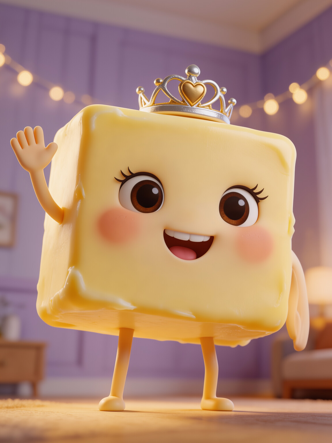 Butter Belle, 3D brand character