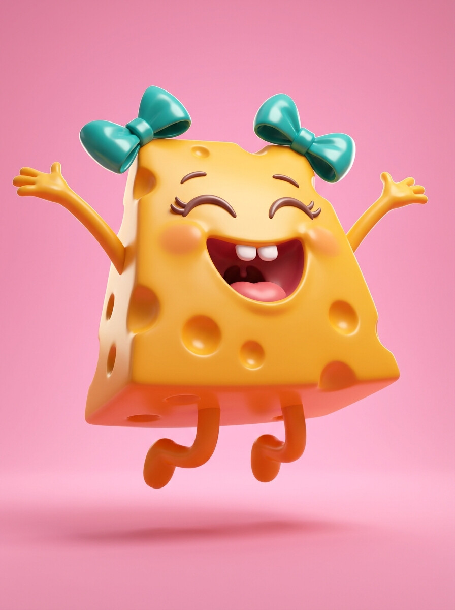 Chelsea Cheese, 3D brand character